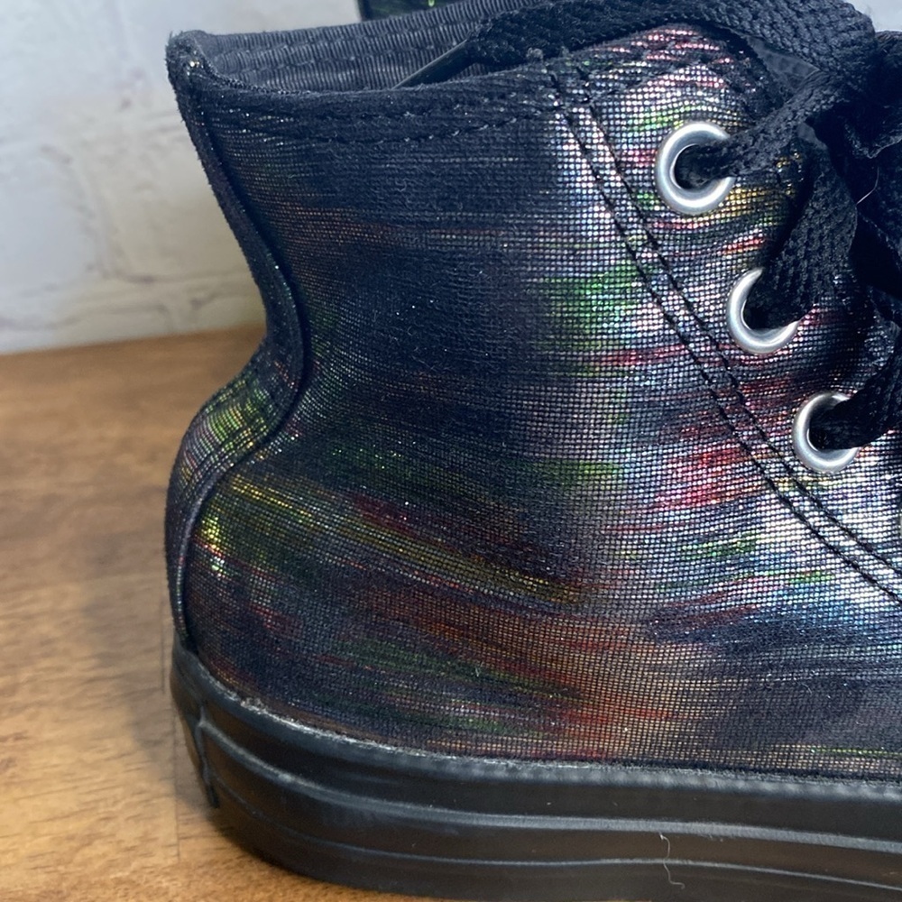 Converse Chuck Taylor High Top Metallic Canvas Sneaker Size 6 - Picture 5 of 17